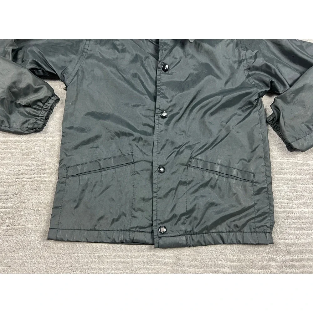 Windless Coach Jacket Men S Black 1981 Traveling Team Graphic Vintage Snap Front